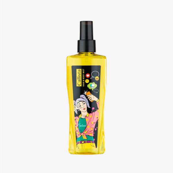 Selena callista women's body splash | بادی اسپلش زنانه سلنا کالیستا | بادی اسپلش زرد کالیستا